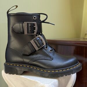 DR MARTENS 1460 Double Strap Zip Boot (Women)